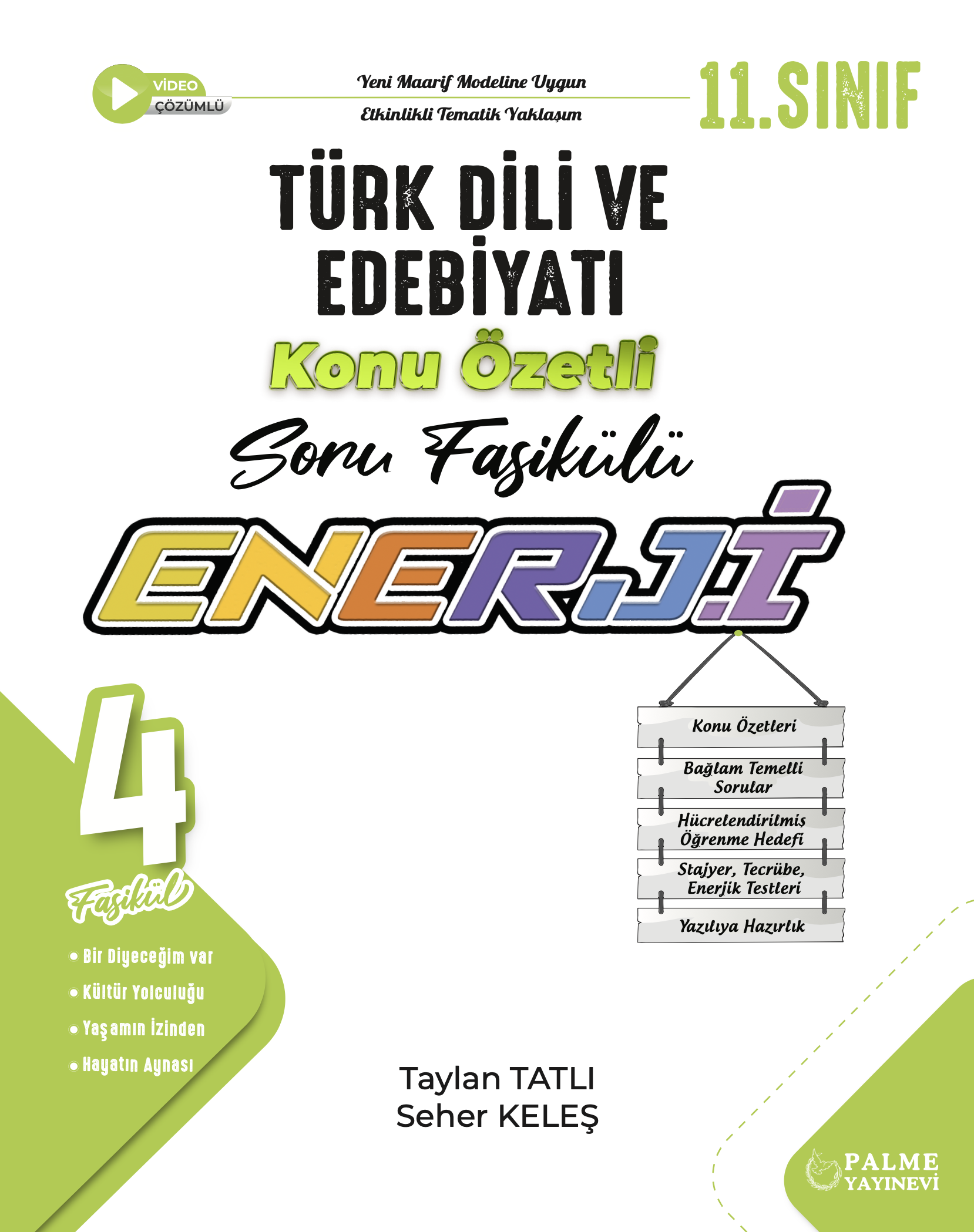 11. SINIF ENERJİ TÜRK DİLİ VE EDEBİYATI KONU ÖZETLİ SORU FASİKÜLLERİ